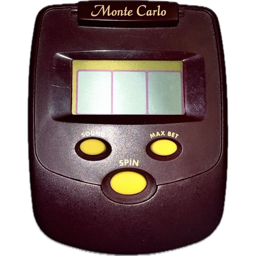 Radica Monte Carlo Triple 7 Slot Model‎ 3272 Handheld